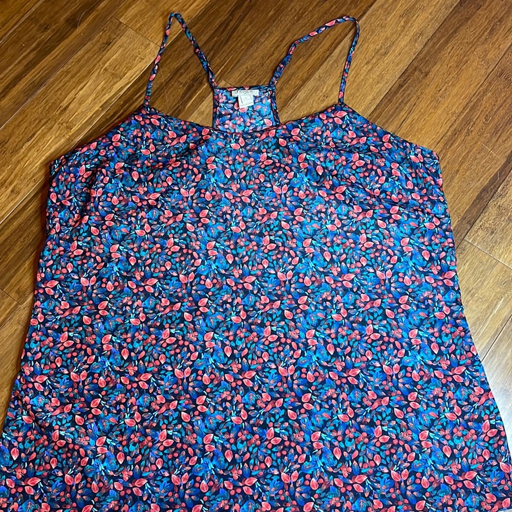 J Crew adjustable strap camisole Size XL